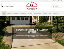 Tablet Screenshot of gbconstruction.com