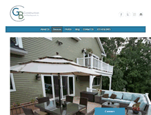 Tablet Screenshot of gbconstruction.org